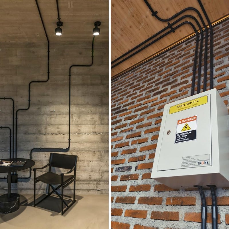 Duravel PVC Electrical Conduit Pipe & Fittings for Indoor and Outdoor Wiring (Junction 1 Way, 38mm) - Image 5